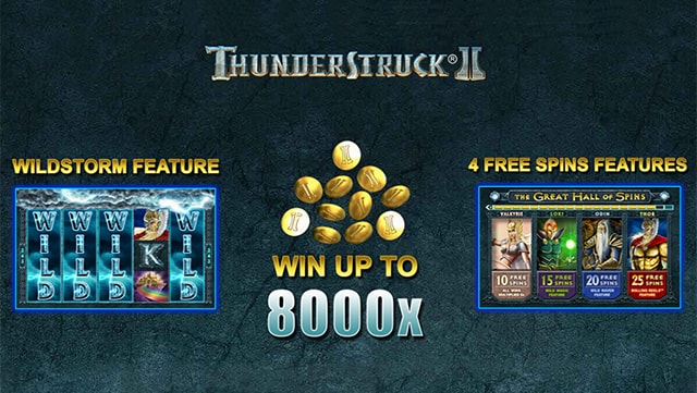 Thunderstruck II Slot Machine - Free Play and Slot Review