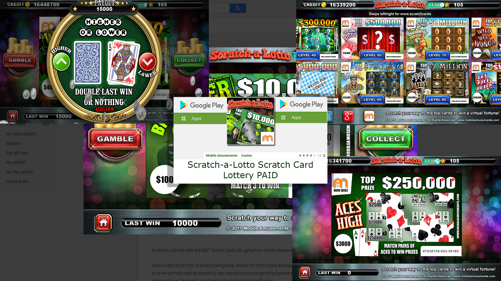 Scratch-a-Lotto slot.