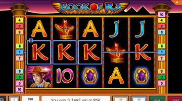 Book of Ra slot. 
